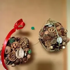 ハンドメイド 自然素材のリース
