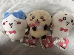 ちいかわ　アミューズメント　ラッコと一緒ぬいぐるみ　3体セット