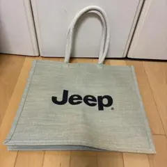 Jeep ジュート トートバッグ ナチュラル