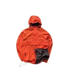 90s OLD UNIQLO ANORAK PARKA テック Y2K オレンジ