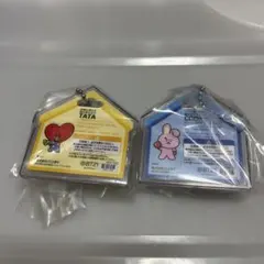 【BT21】パッケージチャームアクリルキーホルダー TATA・COOKYセット