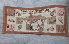 USJ スヌーピー フェイスタオル