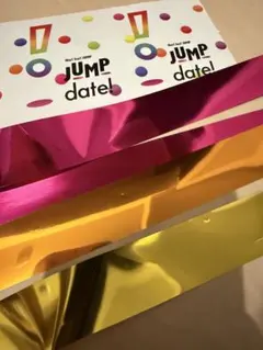 Hey! Say! JUMP JUMP date! 銀テピンクイエロー　オレンジ