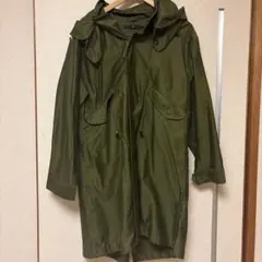 オリーブ モッズコート フード付き　johnbull