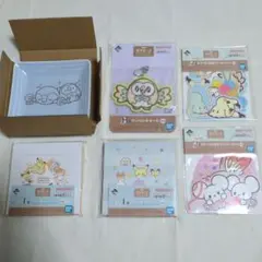 一番くじ　ポケピース　プレート　チャーム　メモ帳　ステッカー