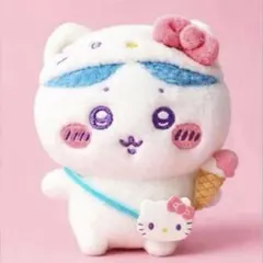 【日本未販売】ちいかわ×MINISO ×サンリオ キティ& ハチワレ マスコット