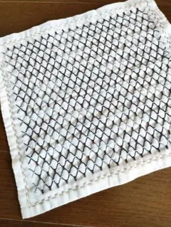 105.刺し子ハンカチ【くぐり】のサムネイル