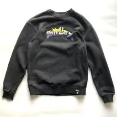 ★美品★サプライヤー プリントスウェット ロゴ 黒 ブラック M ストリートのサムネイル