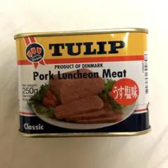 TULIP ポークランチョンミート うす塩味 250gのサムネイル