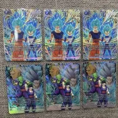孫悟飯ピッコロ 孫悟空ベジータ　ドラゴンボール　フュージョンワールド　3枚ずつ