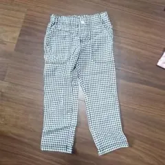 チェック柄ロングパンツ 100cmのサムネイル