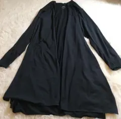 UNIQLO　ユニクロ　エアリズムUVカットロングカーディガン　ブラック　L