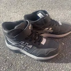 asics スノトレ　24.5cm 冬用　スニーカー　ハイカット