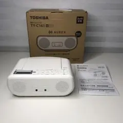 TOSHIBA 東芝放水型SD／CDラジオ TY-CB100 W ホワイト - メルカリ