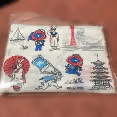 【未開封】万博　ミャクミャク　鳥獣戯画　エコバッグ