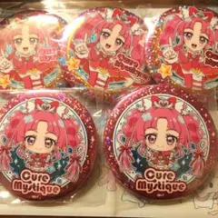 名探偵プリキュア ホログラム缶バッジ　キュアミスティック たんプリ