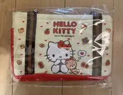 ハローキティ コーデュロイ 保温保冷巾着トートバッグ