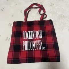 LEE 雑誌付録マッキントッシュ 大人のチェック柄BIGトート