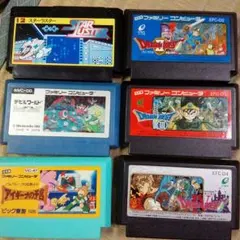 ファミコンソフト　セット