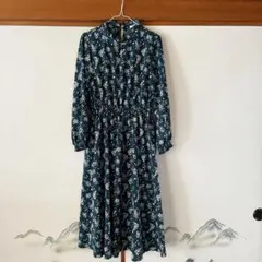 花柄ワンピース ロングワンピース