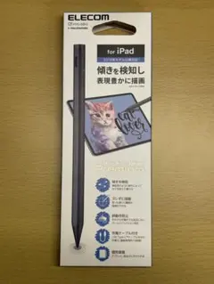 ELECOM iPad専用 アクティブタッチペン P-TPACSTAP02BK