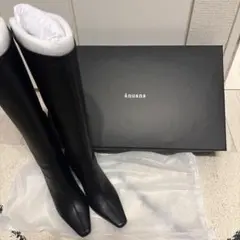 ukiiiii様専用 ánuans ロングブーツ ブラックのサムネイル