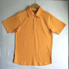 CUTTER＆BUCK デザント ゴルフポロシャツ オレンジ　Ｓ