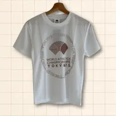 【 希少 】 ✴︎ 世界陸上東京2025 限定 Tシャツ ホワイトのサムネイル
