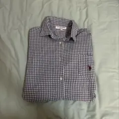 U.S. POLO ASSN. チェック柄長袖シャツ