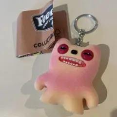 Fuggler キーホルダー ピンク　フロッキー