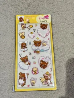 リラックマ Klairs コラボ ぷっくりシール