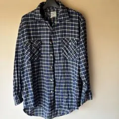TRADITIONAL CLUB ネルシャツ ブルー チェック M
