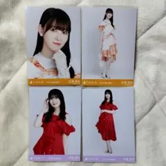 乃木坂46 松尾美佑 真夏の全国ツアー2024 衣装2、3 生写真 4点
