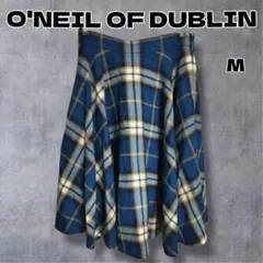 ＄ O'NEIL OF DUBLIN チェック スカート フレアスカート Mのサムネイル
