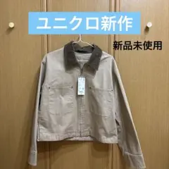 ユニクロ ジップアップショートジャケット WEMEN