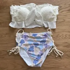 【新品】To the sea 水着 to the sea 水着 パンツ リバーシブル トロピカル 花柄 ビキニ - メルカリ