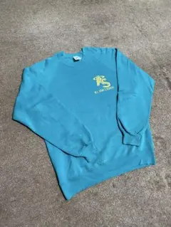 90s Jerzeesスウェット｜USA製｜ターコイズ