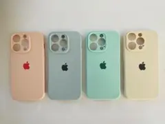 iPhone シリコンケース 14 pro 4色からお選びください