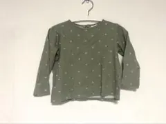 《H&M 》花柄 長袖Tシャツ 86cm