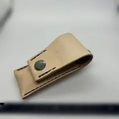 ハンドメイド レザーケース　リップ入れ