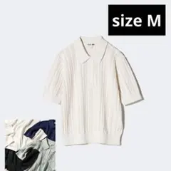 UNIQLO コントワー・デ・コトニエ コットンポインテールポロセーター M