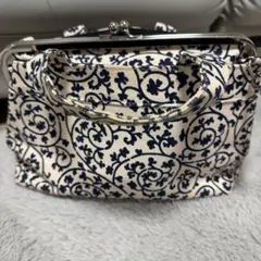 【メルカリ購入品】AYANOKOJI がま口 バッグ 2way 和柄ハンドバッグ