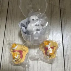プーさん・ベイマックス とろり〜んマスコット2 Melty Melt 3点セット