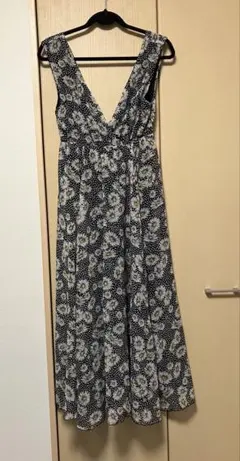 VICOLO フラワープリント マキシドレス