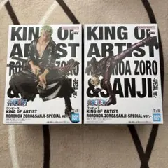 KING OF ARTIST RORONOA ZORO&SANJI 2体セット