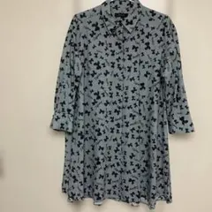 INGEBORG リボン柄 チュニック シャツのサムネイル