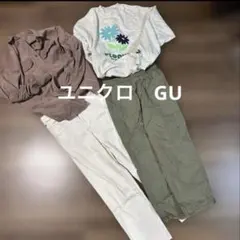 ユニクロ　GU カジュアルコーデ　まとめ売り