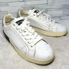 フェンディ FENDI 7E1290 レザー バグスアイ 白スニーカー 9 フェンディ FENDI 7E1290 レザー バグスアイ 白スニーカー 9 - メルカリ