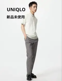 ユニクロ　感動パンツ　グレー　73×73 タグ付きのサムネイル