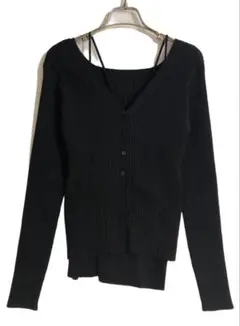 【FRAY ID】リブガーデ&ニットキャミアンサンブル FWNT235226